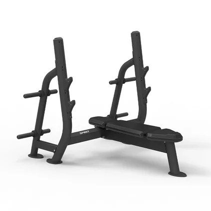 Spirit Fitness Olympic Flat Bench, olympijská lavice na benchpress
