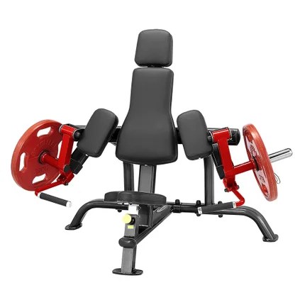 Steelflex Plate Loaded Biceps Curl Unilateral, bicepsové zdvihy v sede